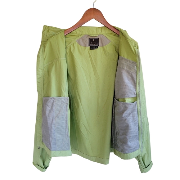 Royal Robbins Lightweight Windbreaker Jacket Green Womens Medium - Picture 4 of 9